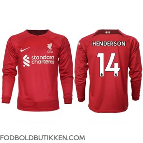 Liverpool Jordan Henderson #14 Hjemmebanetrøje 2022-23 Langærmet